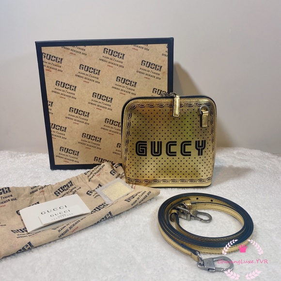 Gucci GUCCY Sega Gold Crossbody - Picture 2 of 4